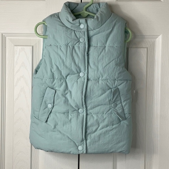 Jessica Simpson Girls Light blue Puffer Vest Size 4T - Picture 2 of 7